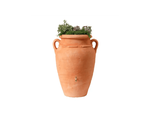 Antique Amphora Water Butt 250 Litres Terracotta