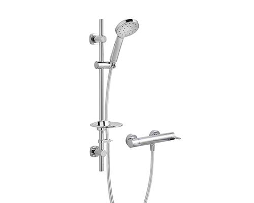 Satinjet® Avoca Cool Touch Bar Shower With Easy Fit Kit