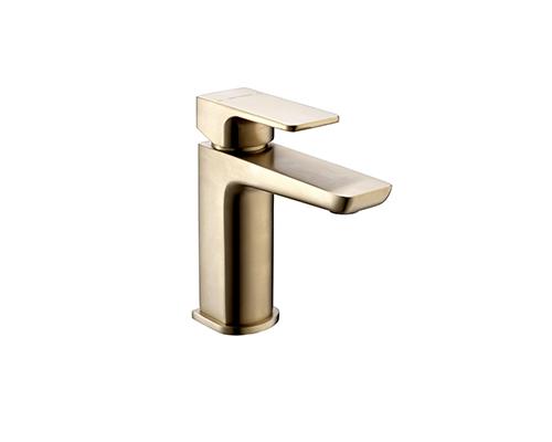 Wai Basin Mixer - Brushed Brass