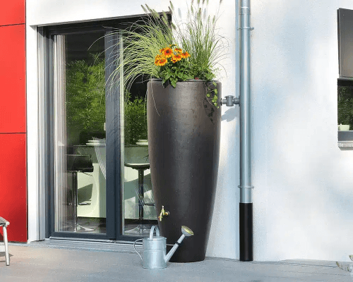 2in1 Water Butt 300 Litres Mocca