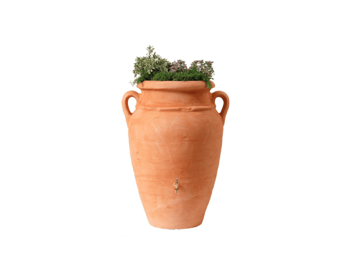 Antique Amphora Water Butt 600 Litres Terracotta