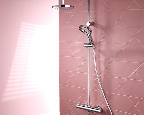 Aurajet™ Aio Cool Touch Diverter Shower
