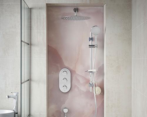 Satinjet® Como 3 Outlet Concealed Shower Pack