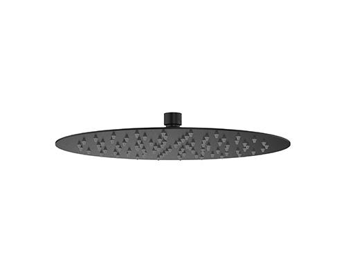 300mm Round Overhead Shower - Matte Black