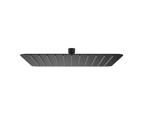 300mm Square Overhead Shower - Matte Black