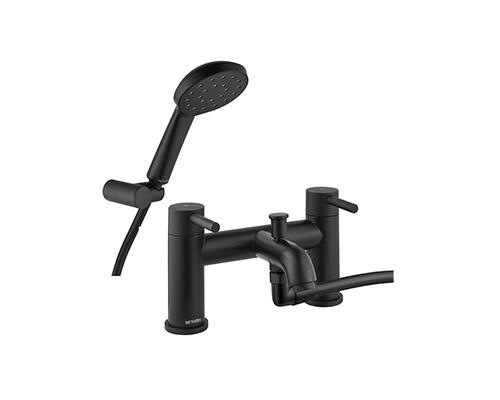 Satinjet® Motu Bath Shower Mixer - Matte Black