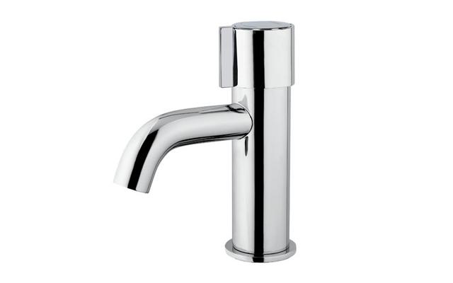 Non-Concussive Basin-Mounted Manual Mixer Tap