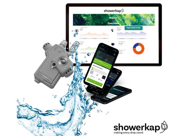 Showerkap - water management system
