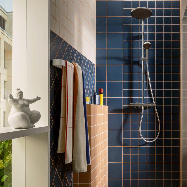 Activera S Showerpipe 240 1jet EcoSmart+ mit Ecostat Fine Varia