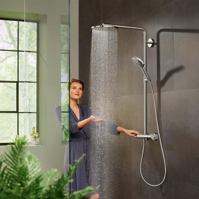 Raindance S Showerpipe 240 1jet PowderRain EcoSmart