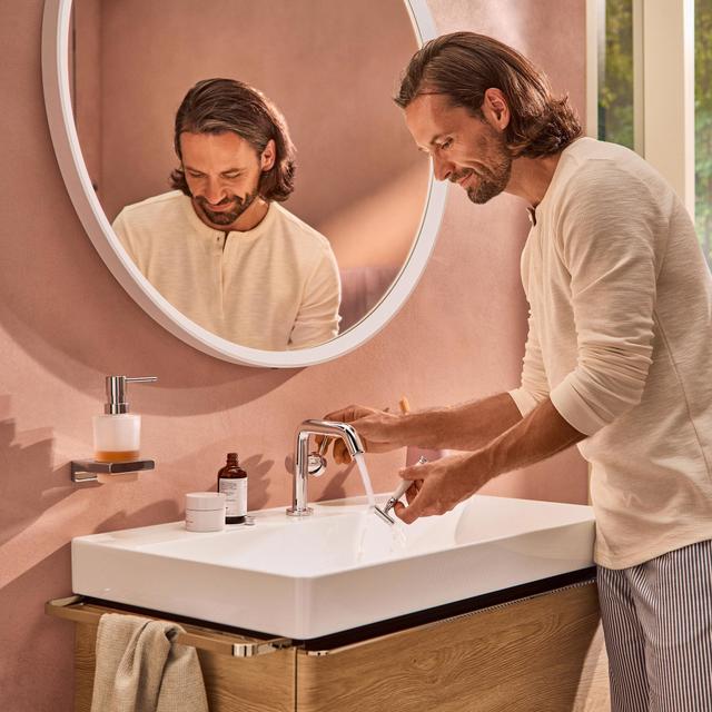 Tecturis S Single lever basin mixer 110 Fine CoolStart EcoSmart+