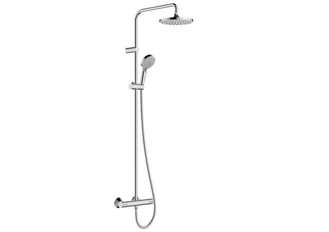 Vernis Blend Showerpipe 200 1jet EcoSmart with bath thermostat