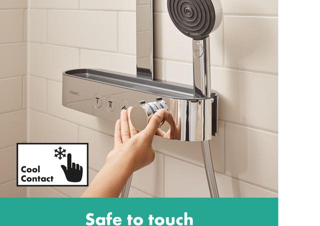 Pulsify S Showerpipe 260 2jet EcoSmart with ShowerTablet