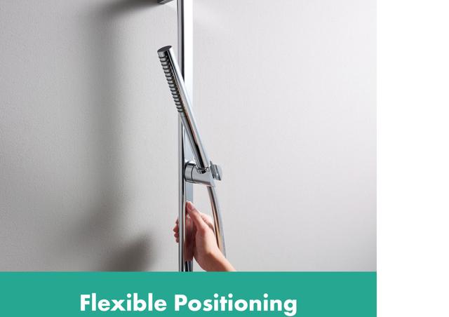 Pulsify S Shower set 100 1jet EcoSmart with shower bar 65 cm