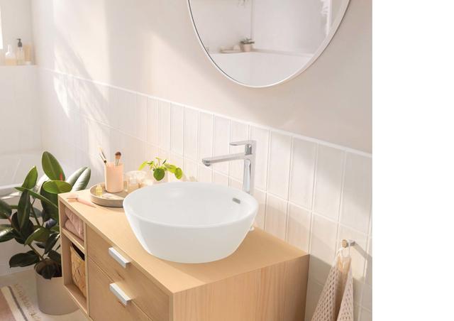 Rebris S Single lever basin mixer 240 CoolStart EcoSmart+