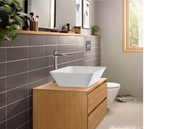 Rebris E Single lever basin mixer 240 CoolStart EcoSmart+